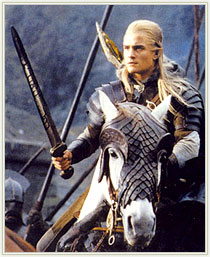 The Lord of the Rings - Orlando Bloom, Legolas rolünde.